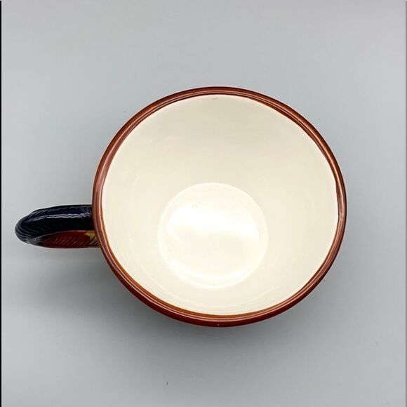 New Bella Casa by Ganz ceramic coffee/tea cup - Picture 3 of 7
